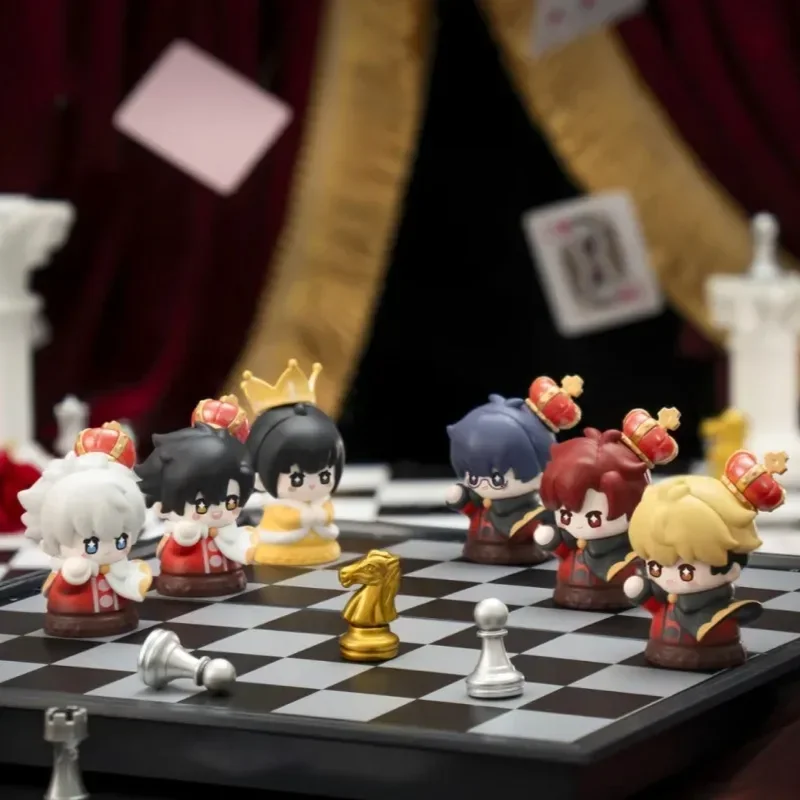 رابط حقيقي انقر فوق سلسلة الشطرنج صندوق أعمى لطيف دمية سطح المكتب زخرفة لعبة عصرية أنيمي الطرفية هدية جميلة نموذج المرآب عدة #5