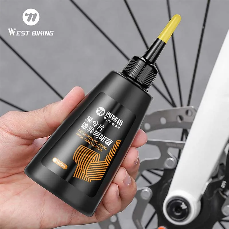 WEST BIKING 100ml Bicycles Eliminate Abnormal Noises Gel Effective Stains Strong Adhesion For Brake Pads Discs Maintenance