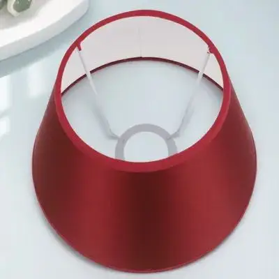 

Fabric Lampshade Cloth Metal Small Barrel Replacement for Wall Desk Lamp Bedroom Office Decoration Home Gift Idea