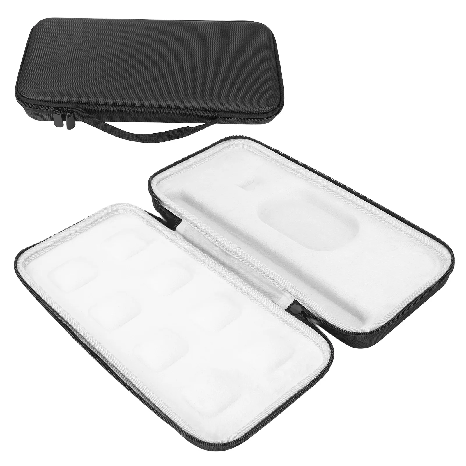 

Mini Keyboard Case Black Gray Wireless Luminous Keyboard EVA Waterproof Portable Travel Storage Box Durable for Logitech MX Keys