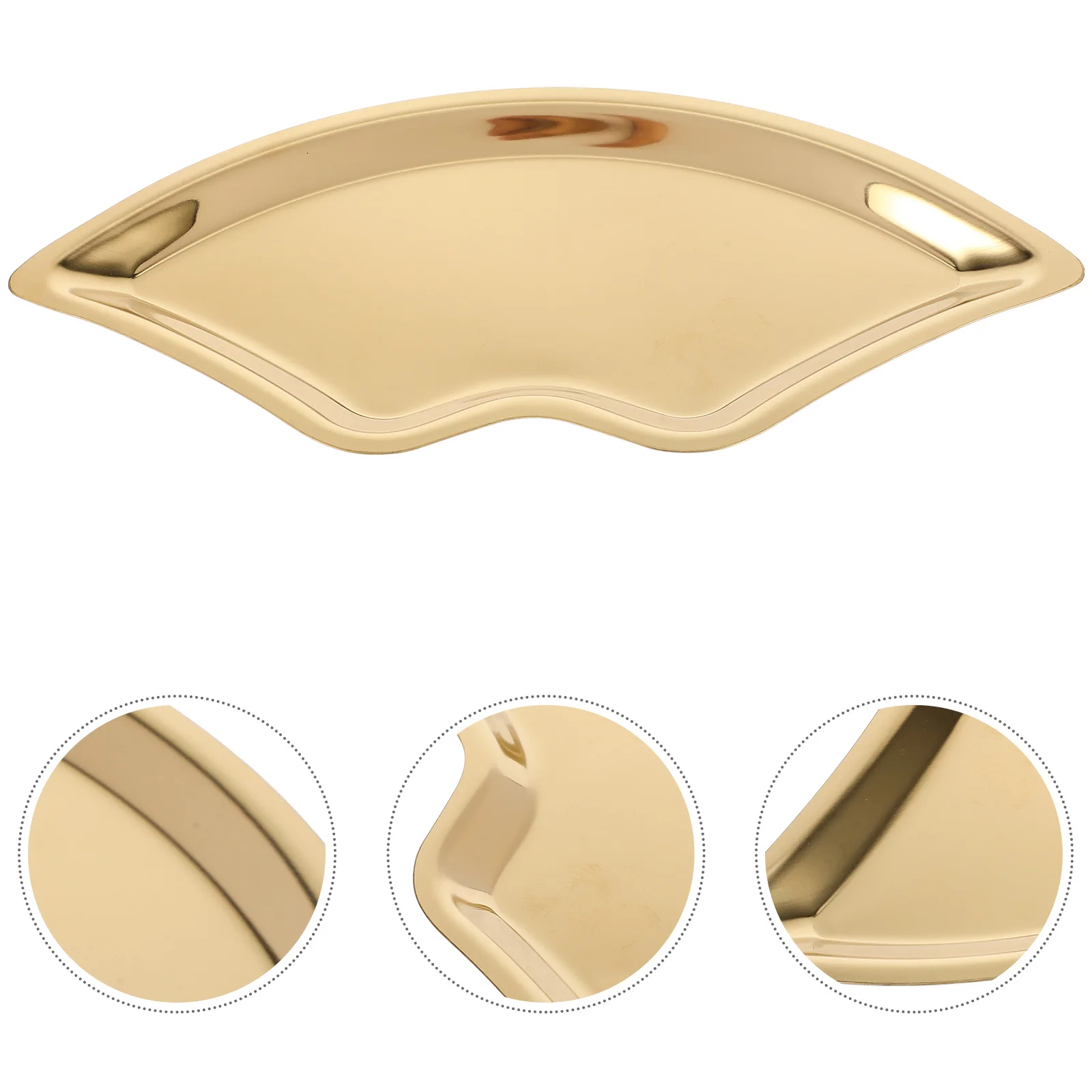 

Lip Shaped Stainless Steel Jewelry Tray Metal Cosmetics Holder Accessories Organizer Desktop Decoration Ring Earring Storage