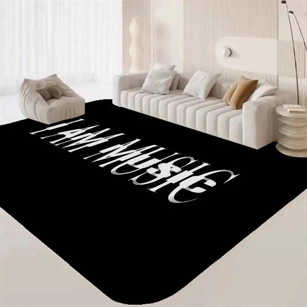 O-Opium Rap Playboi Carti Room Mats Washable Non-Slip Living Room Sofa Chairs Area Mat Kitchen Alfombra