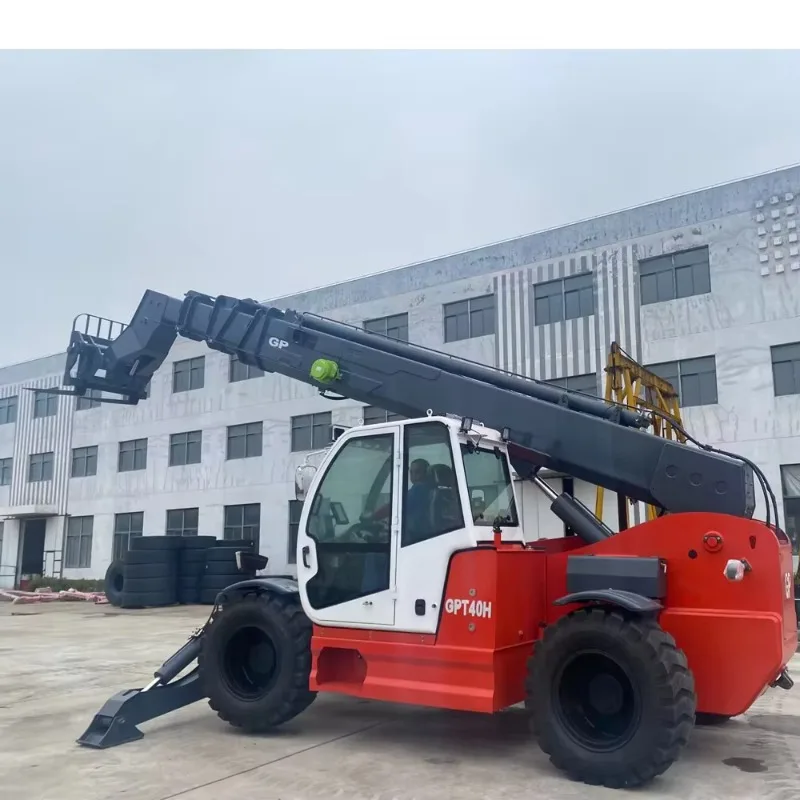 Customized 4T 6M Telescopic Forklift High-Reach Versatile Material Handling For Industrial Logistics Efficiency