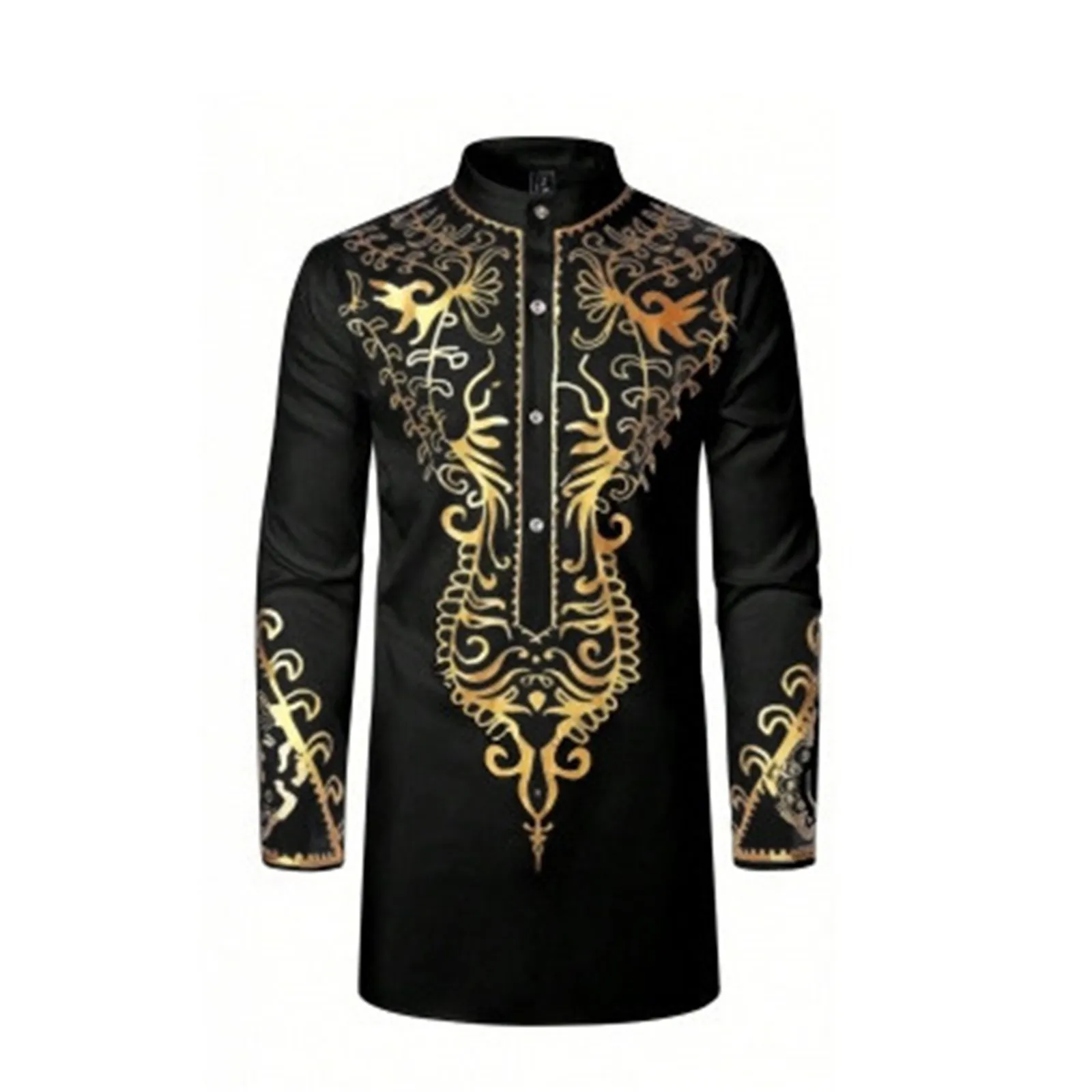 

2025 Muslim Robe For Men African Islamic Saudi Arabia Dubai Ramadan Jubba Thobe Islamic Clothes Arabian Kaftan Djellaba