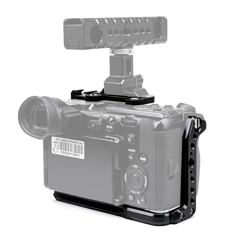 

Клетка-стабилизатор для камеры Sony FX2 из алюминиевого сплава с креплением Cold Shoe для расширения возможностей крепления на направляющие NATO, для видеосъемки и видеоблогов