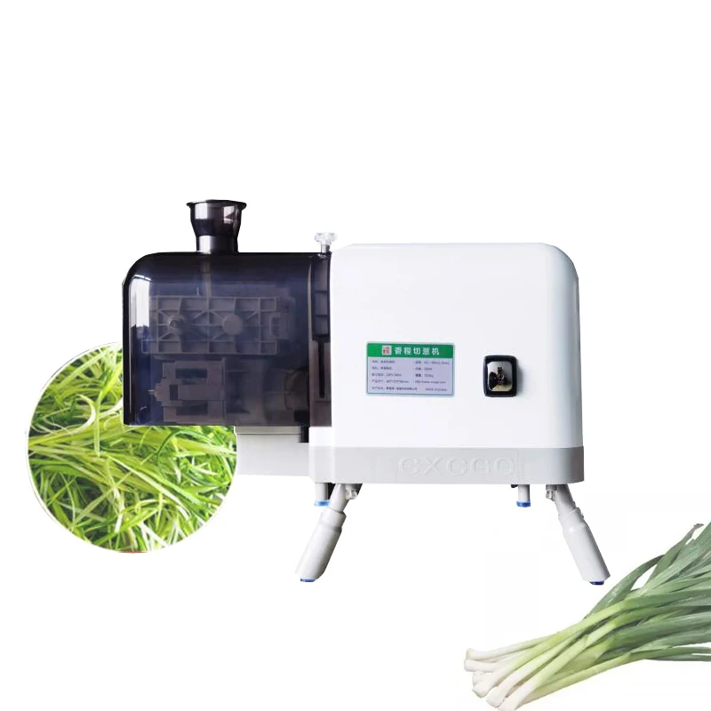 Commercial Scallion Shredder Cutter Shallots Shredding Machines Electric Green Onions Shred Cutting Machine