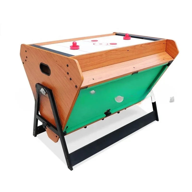 For 3 in 1 Multi Game Table Billiard Pool Table with Soccer Air Hockey Game