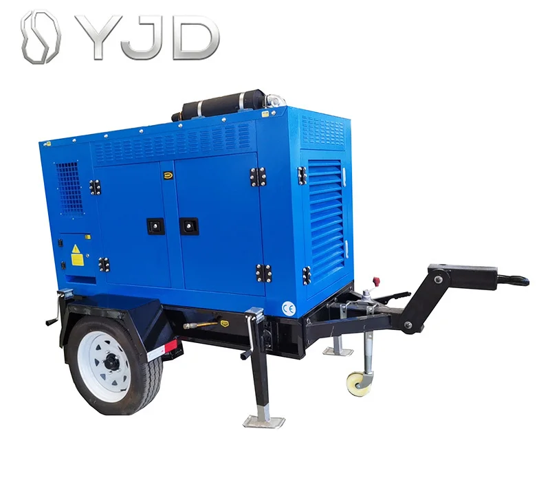 Electric Power Project Type Biogas Natural Biomass Methane   Electricity Equipment  Manufacture Mobile  Type Gas Generator