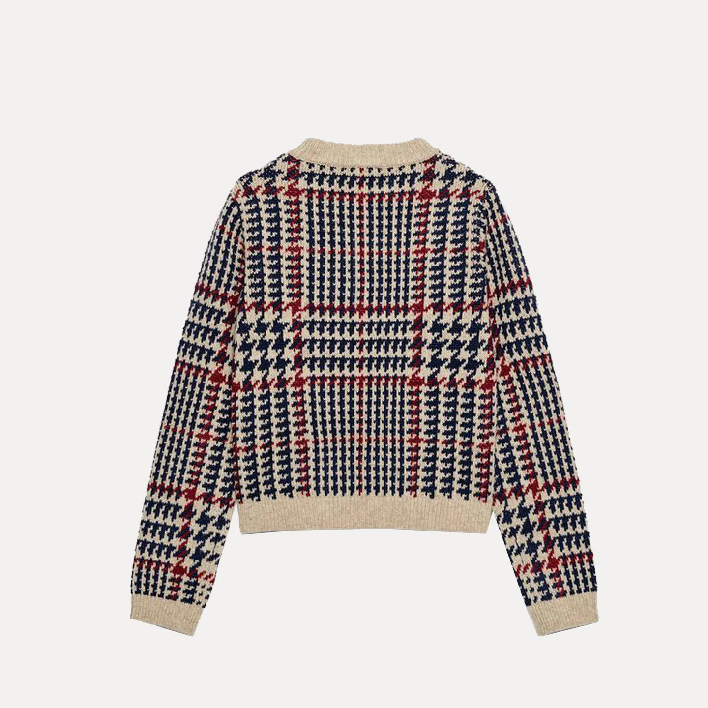 Faionable Long Sve Knitted Sweater Versatile Daily Wear Autumn 2025 Women's Loose Fit Knitwear round Ne Coat Sle