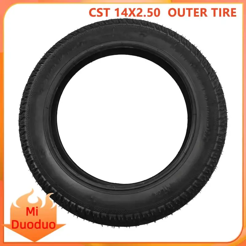 

Прочная внешняя резиновая шина 14x2.50 (64-254) для 14-дюймовых электровелосипедов и стандартных велосипедов