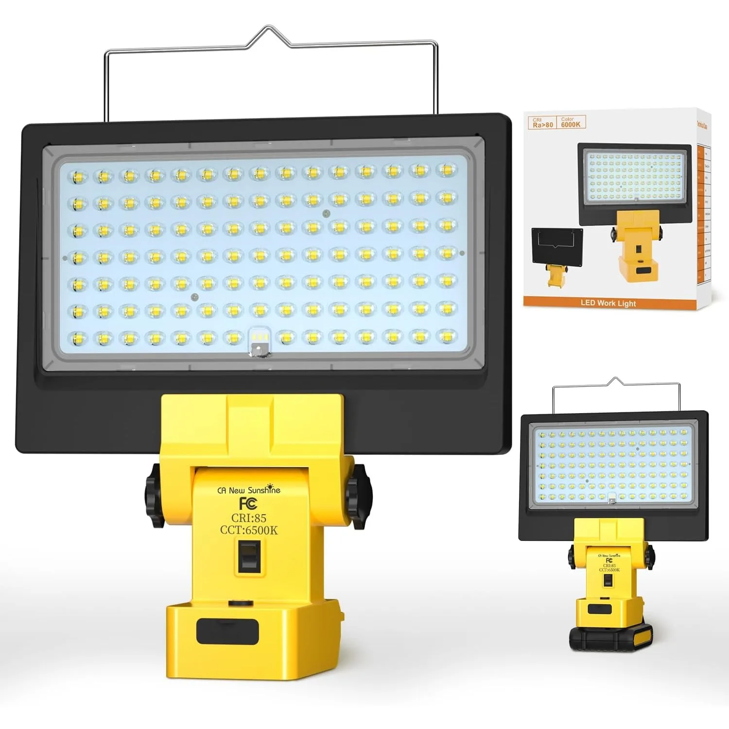 90W 8800LM Flood Li… - image