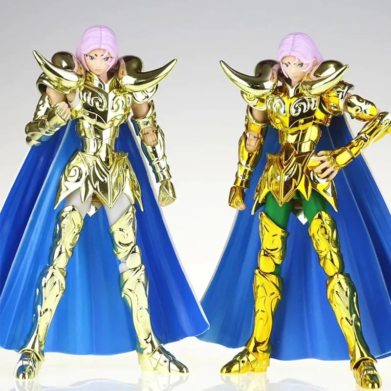 Figura de acción CS modelo Saint Seiya Myth Cloth EX Aries Mu con cabeza Shion Grand Pope Gold/24K/OCE Knights of the Zodiac, disponible