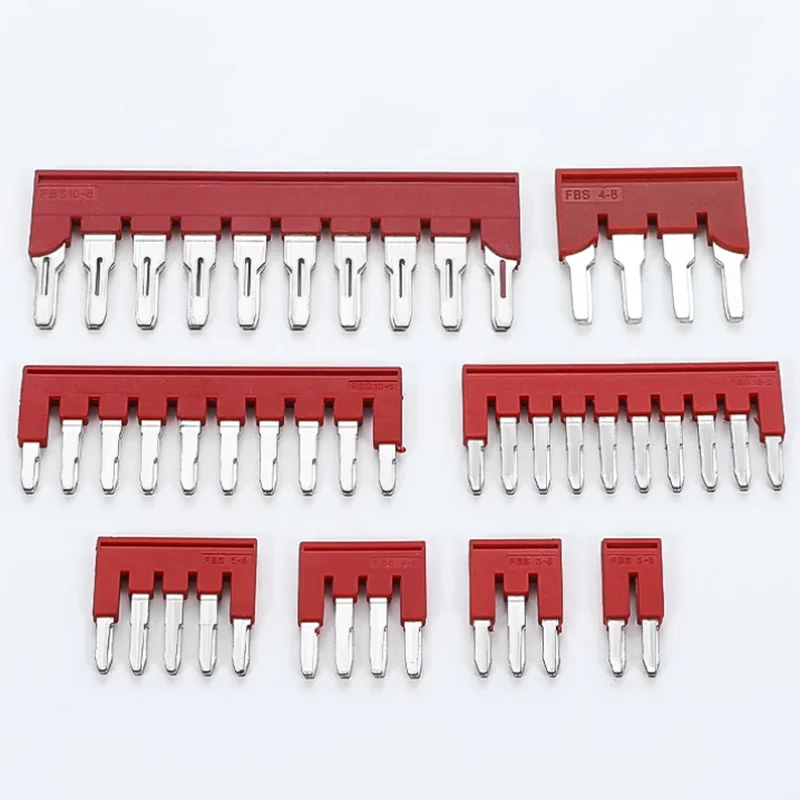 FBS Automobile Short-Circuit Strip ST/PT/UK FBS10-6 PT4 Terminal Block Connection Copper Strip Parallel Busbar Bridge Components