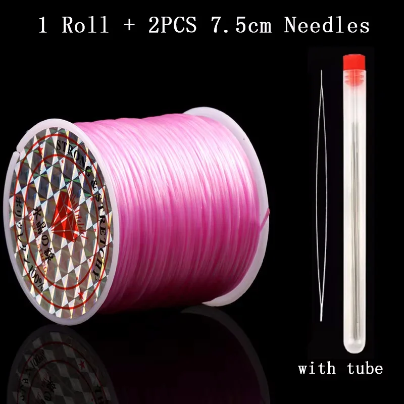 40M 0,7 mm sieraden draad stretch elastische kralen koord kristal string lijn draad voor sieraden maken kralen armbanden DIY touw