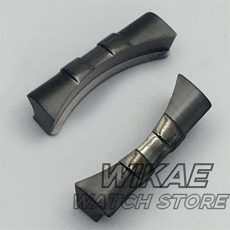 20mm Stainless Steel Curved End Link Fit 20mm Width Lug Watch Bracelet Connector For Jubilee Oyster Watchband Adapter Watch Part