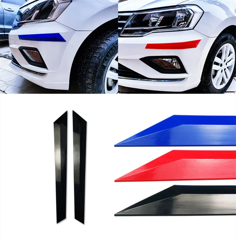 Car Sticker Front Rear Bumper Crash Protector PVC Universal Car Styling Bumper Guard Corner Buffer Decoration Protection Strip