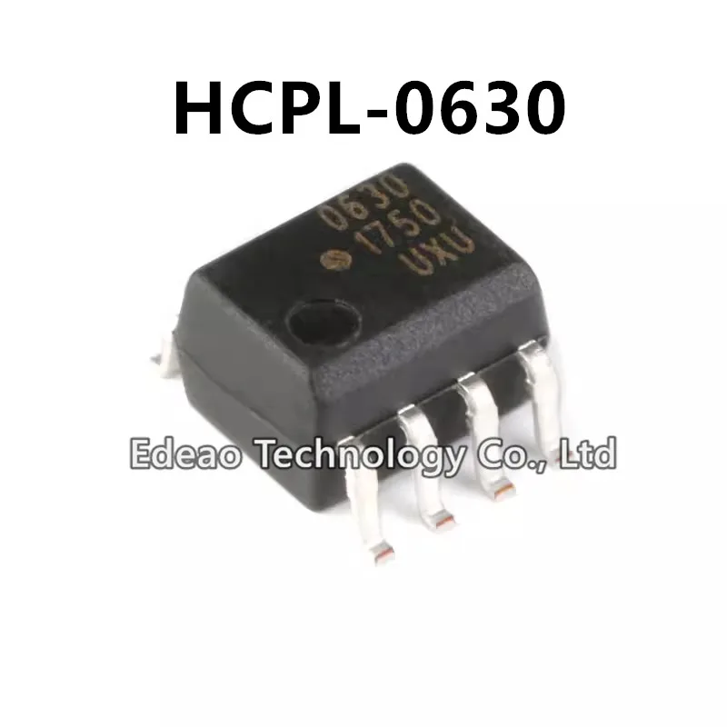 10~100pcs/lot NEW HCPL0630 SOP-8 HCPL-0630 HCPL-0630-500E SMD Marking:0630 630 Dual channel high-speed Photocoupler