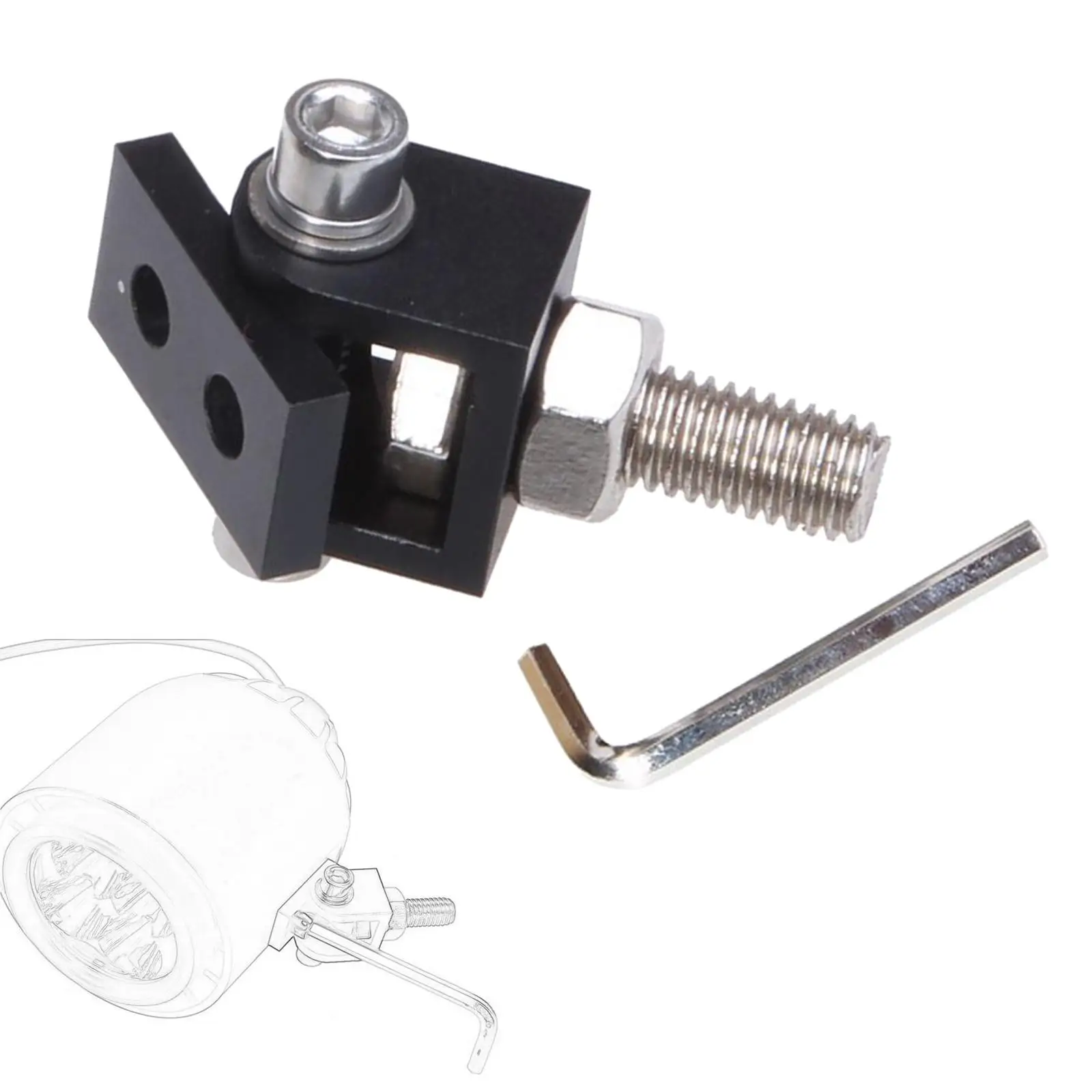 

Motorcycle Headlight Expansion Mount Bracket LED Headlights Fixing Bracket Motorcycle Fog Lights Holder Replacement Repair Parts