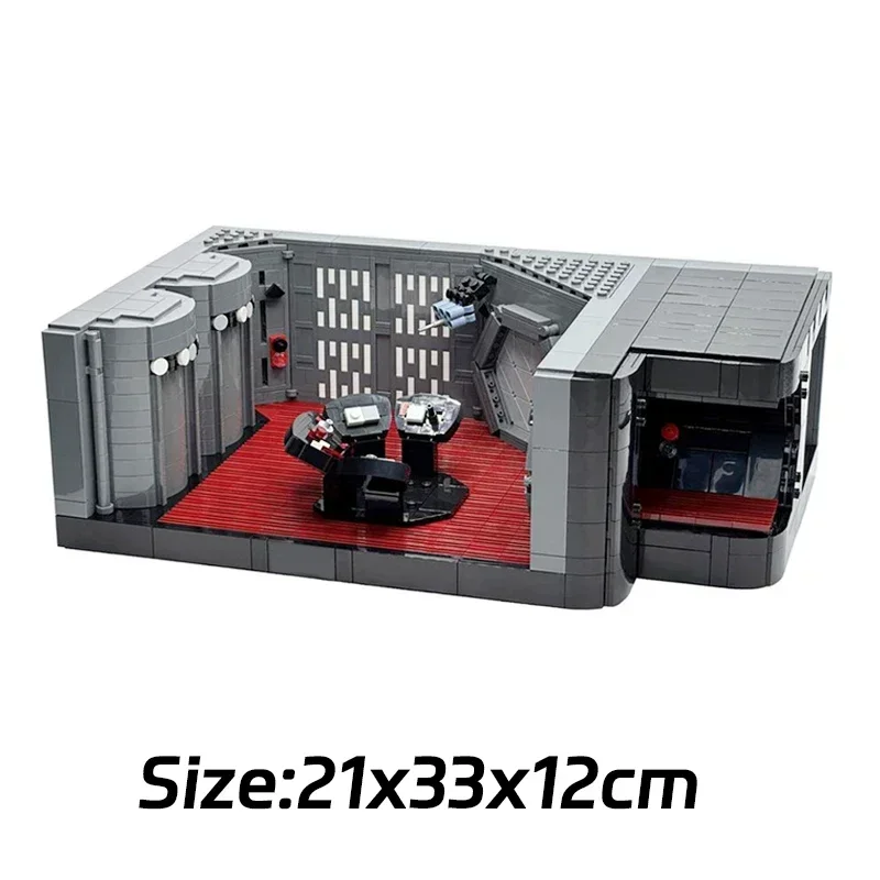 Star Movie Model Moc Bouwstenen Death Space Detention Block Technologie Modulaire Blokken Cadeau Kerst Speelgoed DIY Sets Montage
