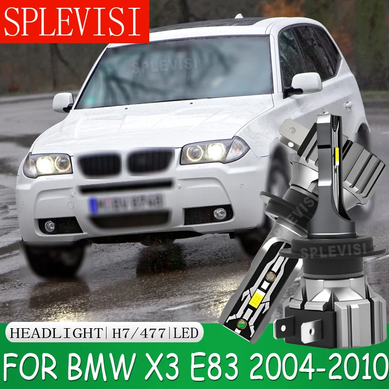 

Extend Life Longevity Fog/Snow Conditions Brighter than Halogen LED Headlight For BMW X3 E83 2004 2005 2006 2007 2008 2009 2010