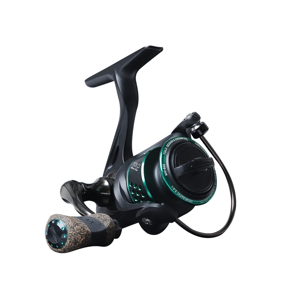 Mini Fishing Spinning Reel 5.1:1 6+1/8+1BB Freshwater Powerful  Aluminum Spool 800 1000 Carp Bass Trout Left/Right Hand