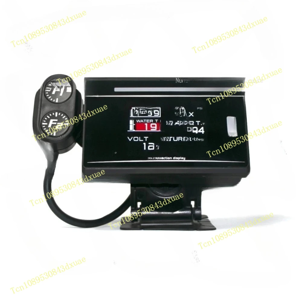 Multifunctional OBD Instrument, Turbine Speed Oil Temperature Oil Pressure Water Temperature Vacuum Meter ZD Ten in One