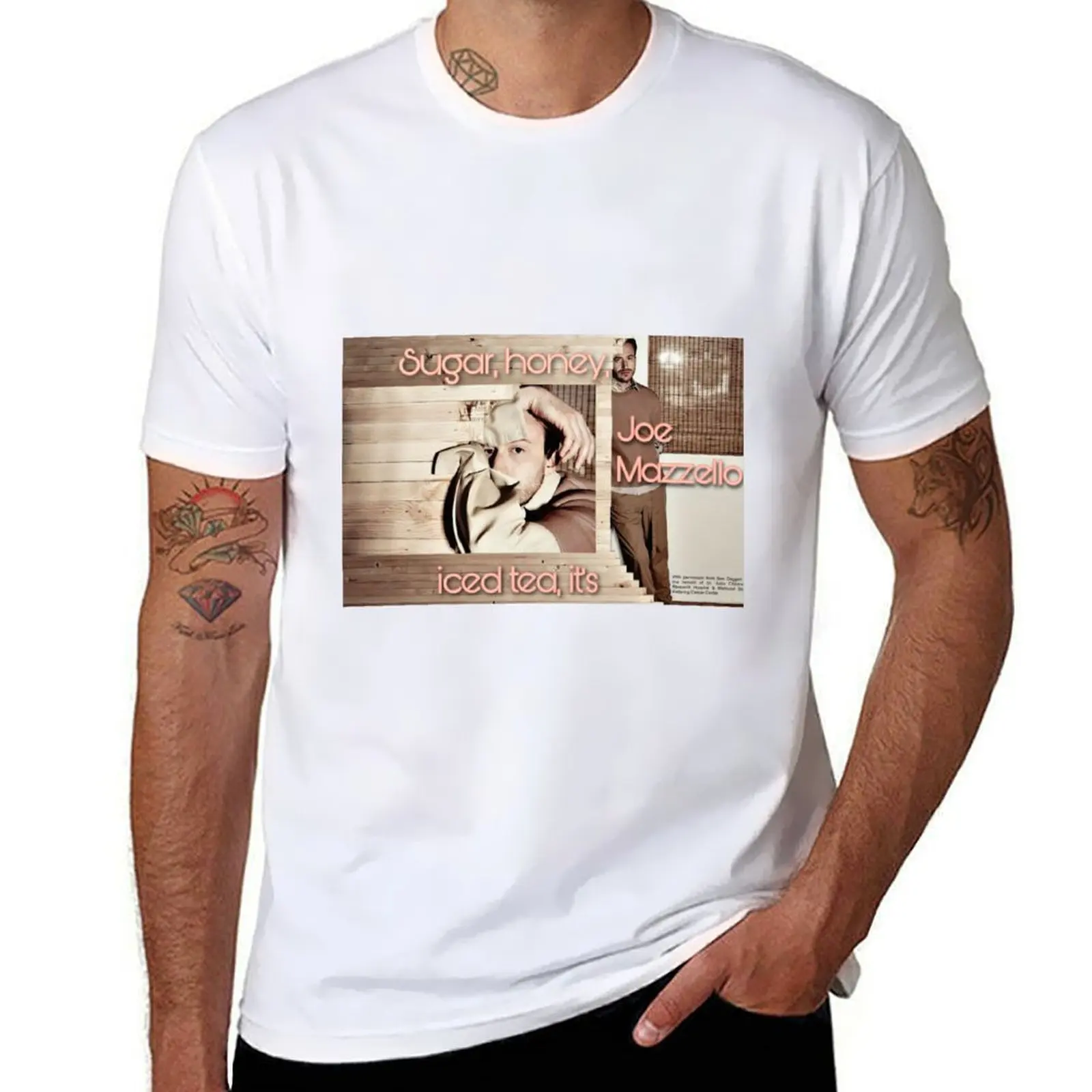 t Joe Sugar, shirt it's tea, honey, Mazzello t cotton shirts T-Shirt iced man designer