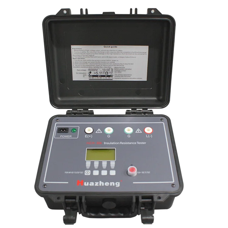 Huazheng Electric Digital 30kv High Voltage Insulation Tester Multi Channel Insulation Resistance Tester