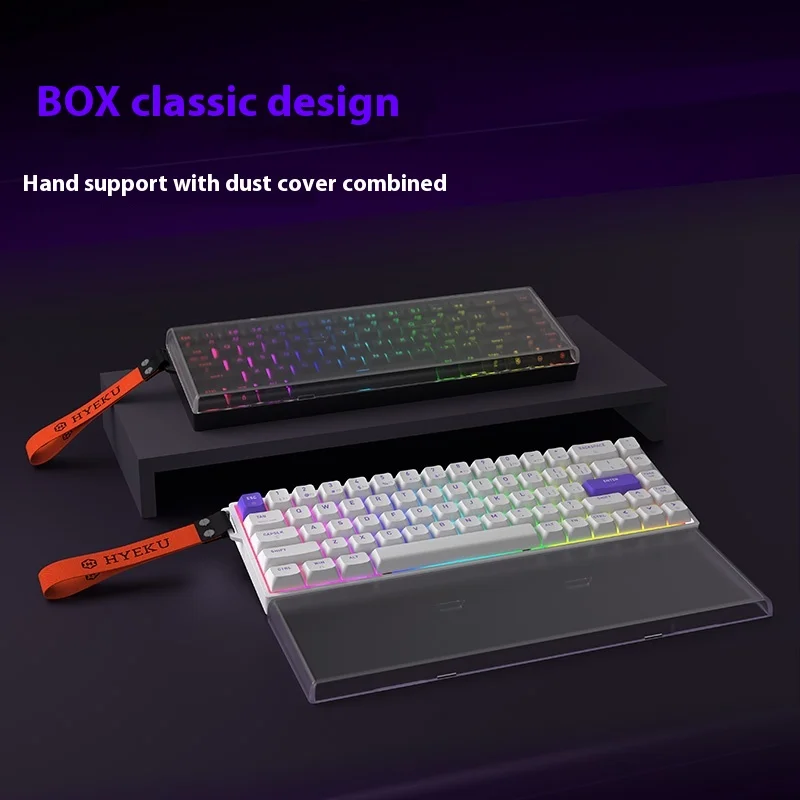 

Hexgears Box68 HE Механическая клавиатура RGB с магнитной осью для киберспорта FPS Games Hot Plug Настраиваемая компьютерная игровая клавиатура