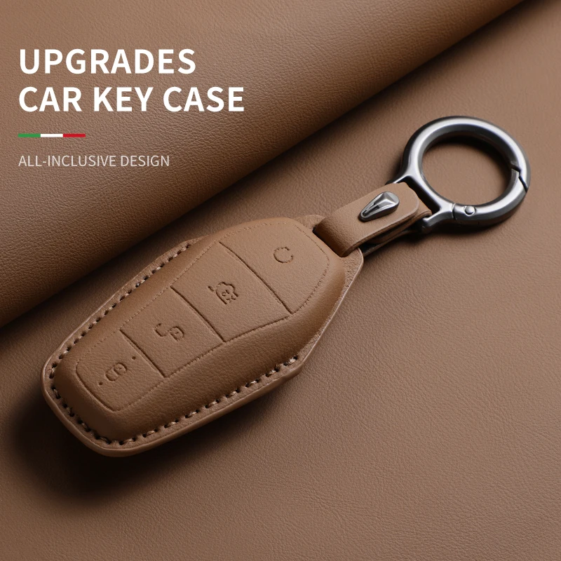 

Car Key Case Key Protector Smart for BYD Song Plus Atto 3 Han EV Tang DM Qin Seal Dolphin Atto3 Auto Remote Key Fob Accessories