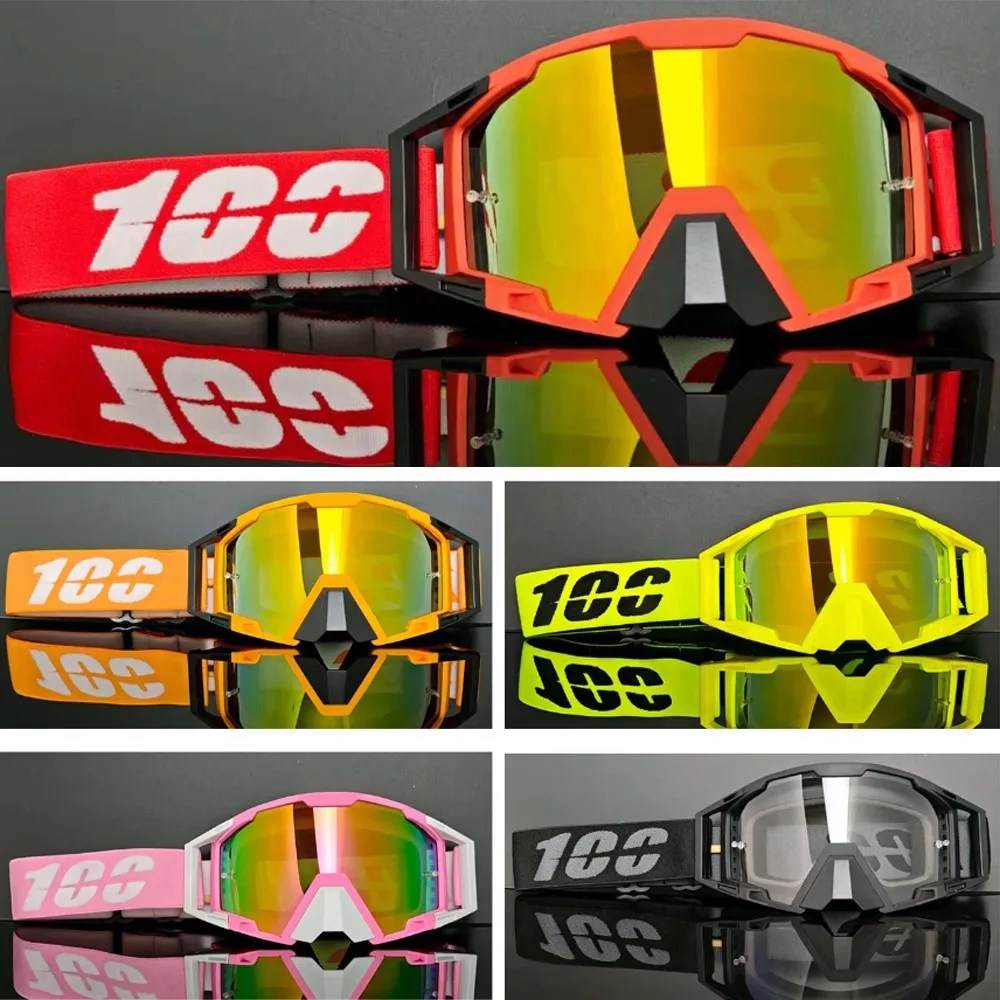 Premium Motorbike Eyewear Anti-Scratch Shatterproof Wide Vision for Mountain Roads High-Speed Riding and Outdoor Adventure