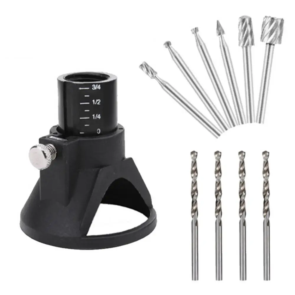 1/2/4PCS Electric Drill Engraver Grinder Rotary Power Tool Accessories With Drill Bits For Dremel Rotary Tool Power Tool