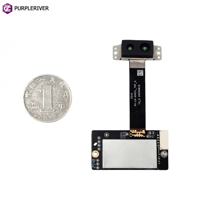High Precision DToF Sensor 80Klux Ambient Light Resistance with Forward Obstacle Sensing for Avoidance