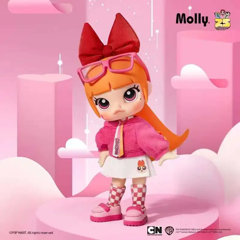 

Molly X Powerpuff Girls Blind Box Toys Movable Joint Bjd Dolls Cute Action Figure Collection Model Kawaii Girls Birthday Gift