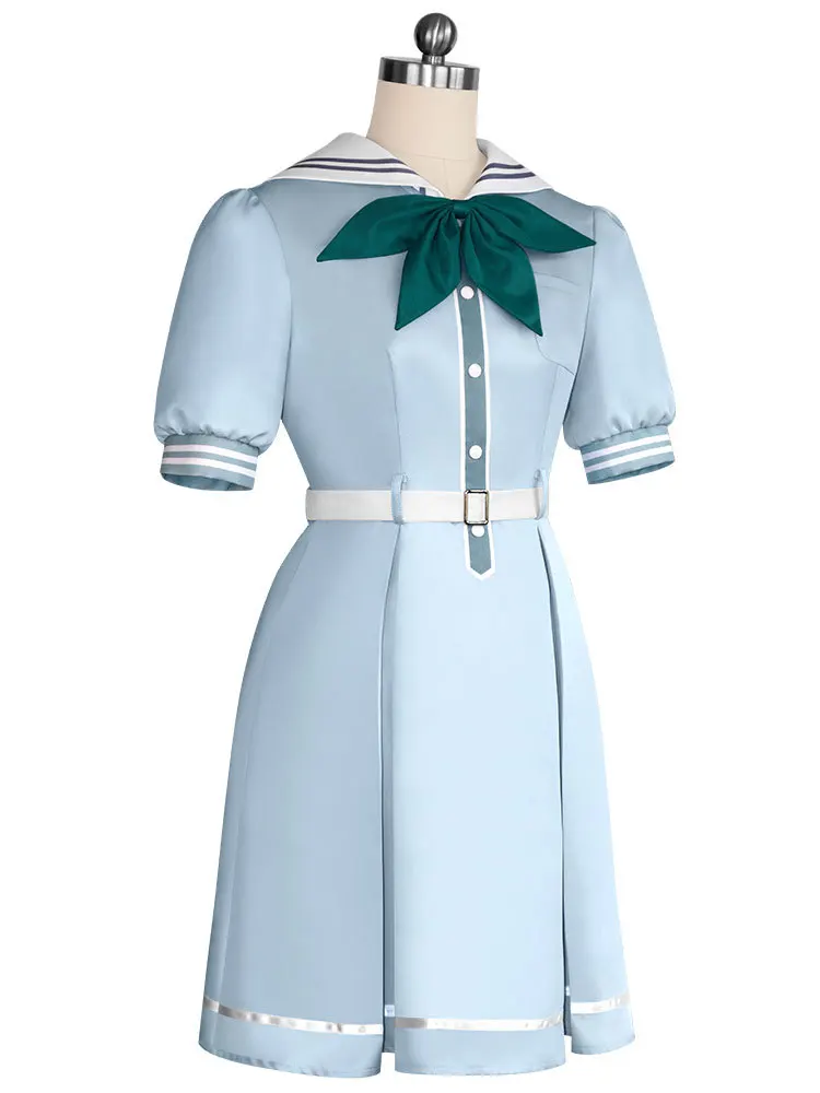 زي تنكري لمعبودات المدرسة ، أنيمي ، هاسو نو سورا ، جوغاكوين ، نادي معبودات المدرسة ، هينوشيتا ، كاهو أوتوموني ، كوزو ، أخضر جميل ، فستان موحد