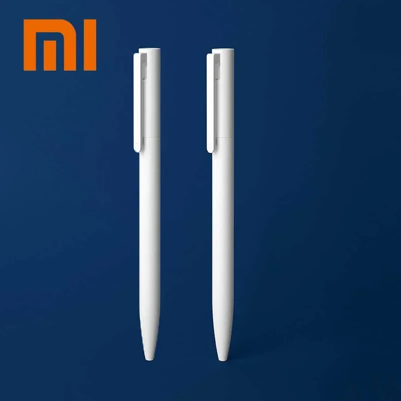 Original Xiaomi Gel Pen Mijia 9.5mm Signing Ballpoint Pens  Switzerland Refill Japan Black Blue Ink Durable School writing pen