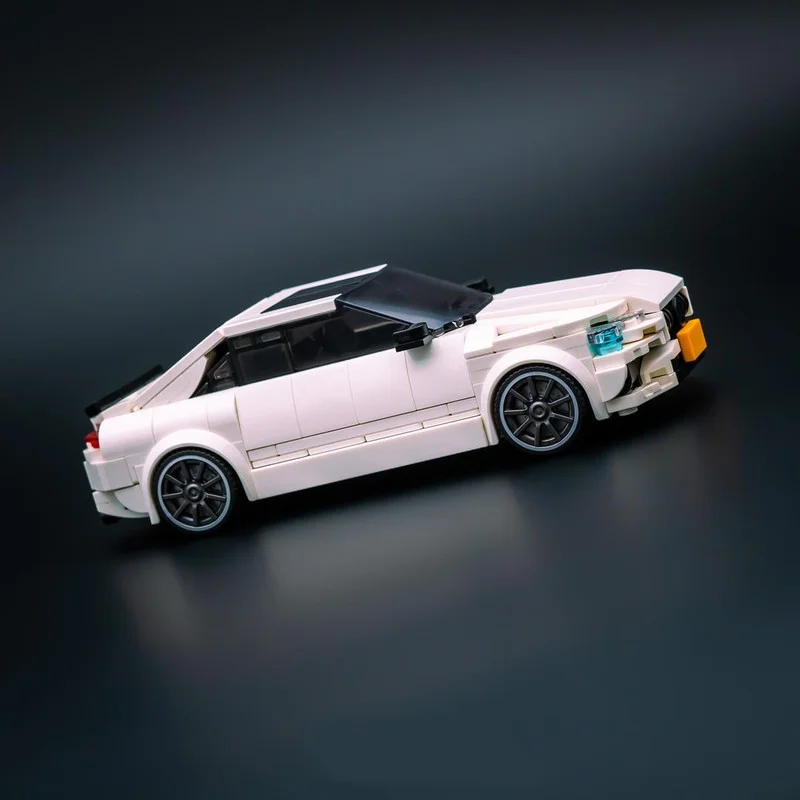 371 SZT. Nowy Model Auta MOC Miasto Autostrada ​ ​   Modułowe klocki konstrukcyjne Coupe - prezent dla dzieci