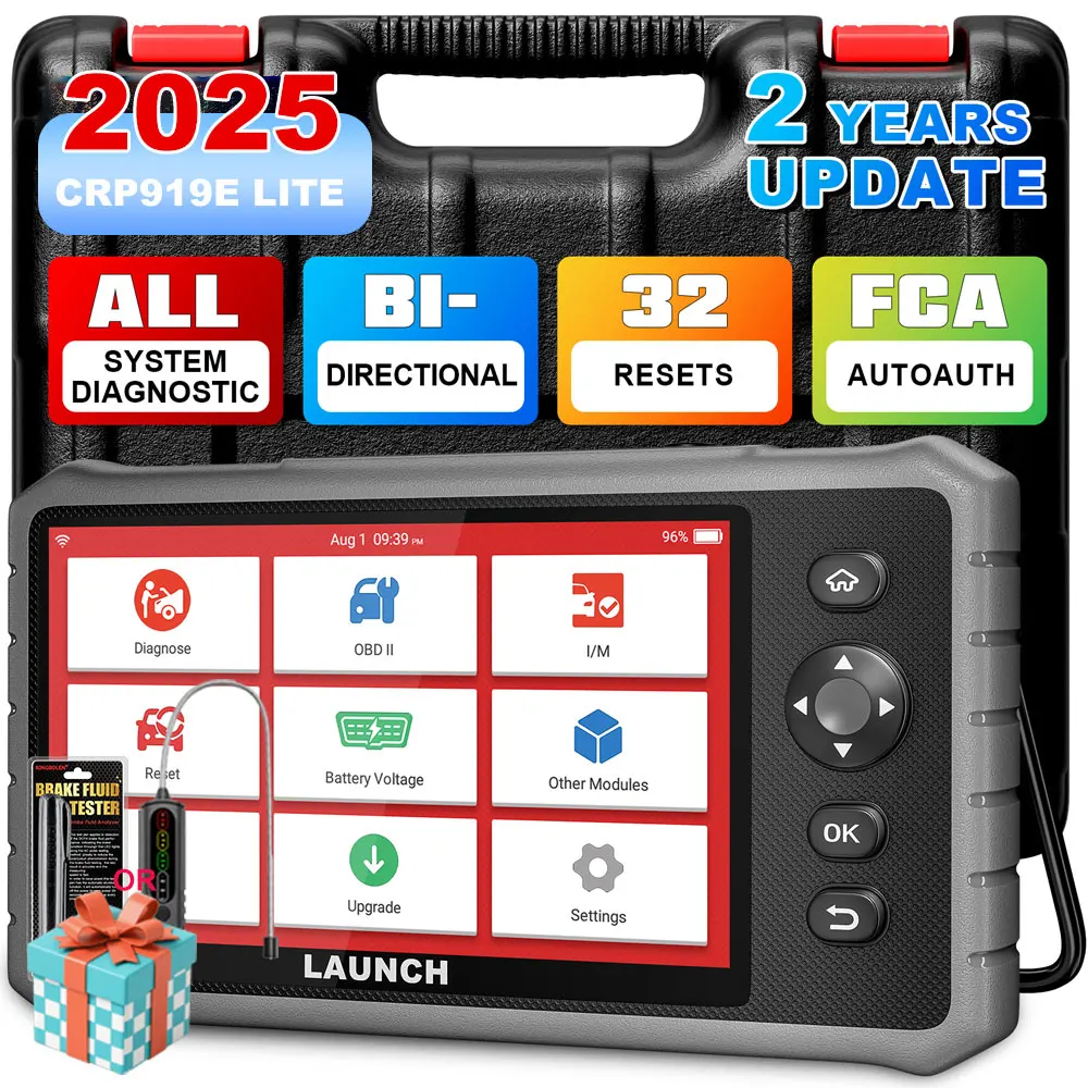 

LAUNCH X431 CRP919E Lite Full Systems Scanner OBD2 Scan Tool Bi-directional Auto Diagnostic 2 Years Free Update