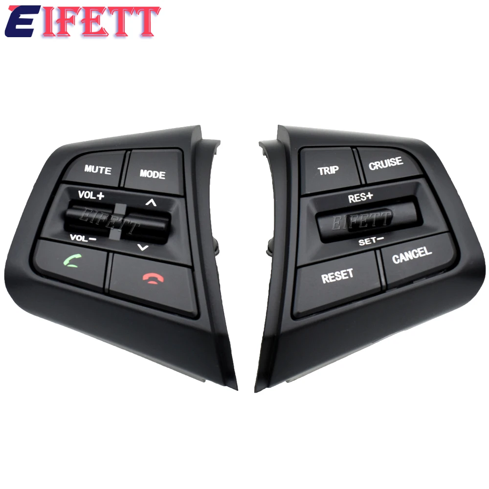 With Backlight Steering Wheel Cruise Control Button Switch For Hyundai Creta Ix25 1.6L 2015-2019 Remote Control Volume Button