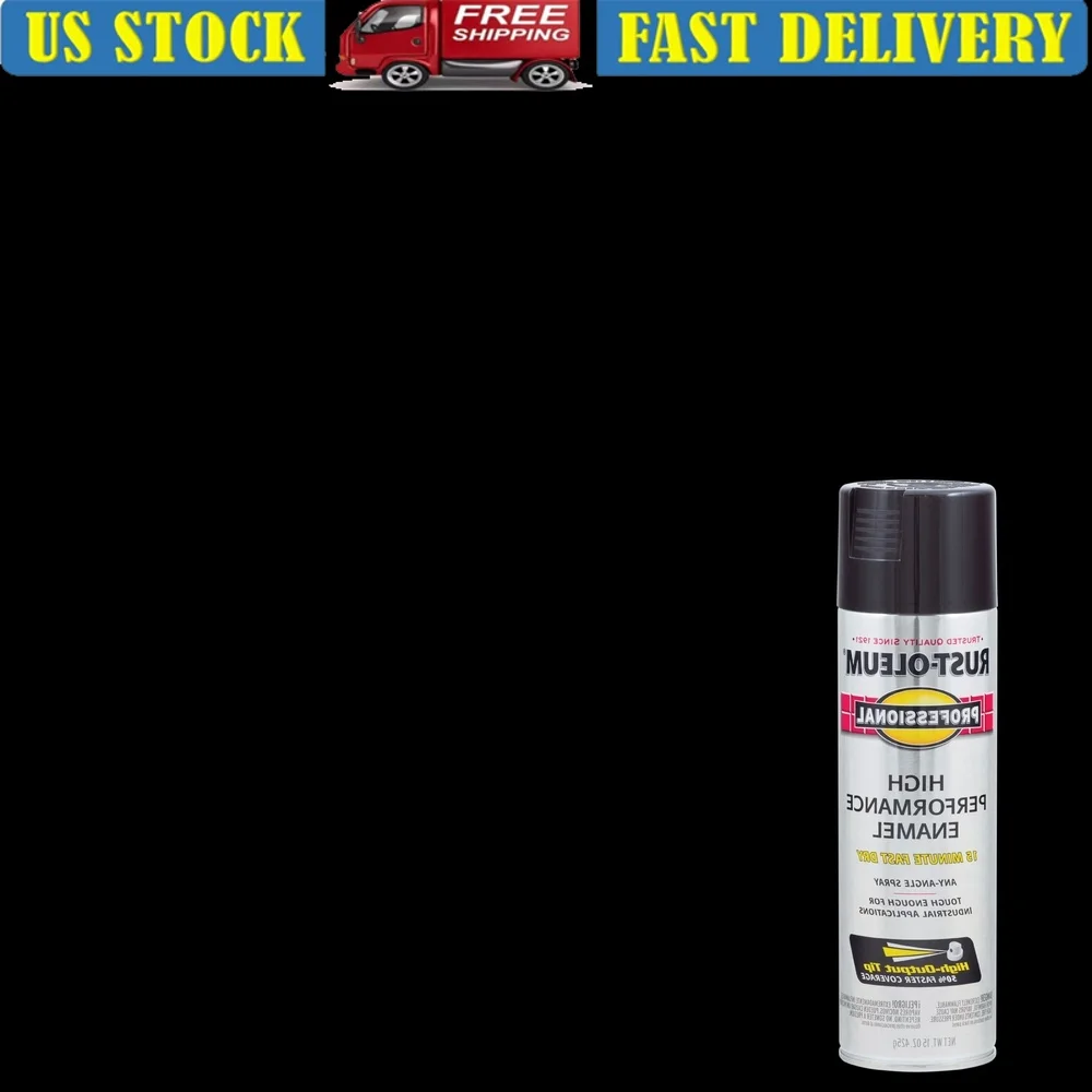 High Performance Gloss Enamel Spray Paint Durable Rust Prevention Protective Coating For Metal Wood Concrete Any Angle