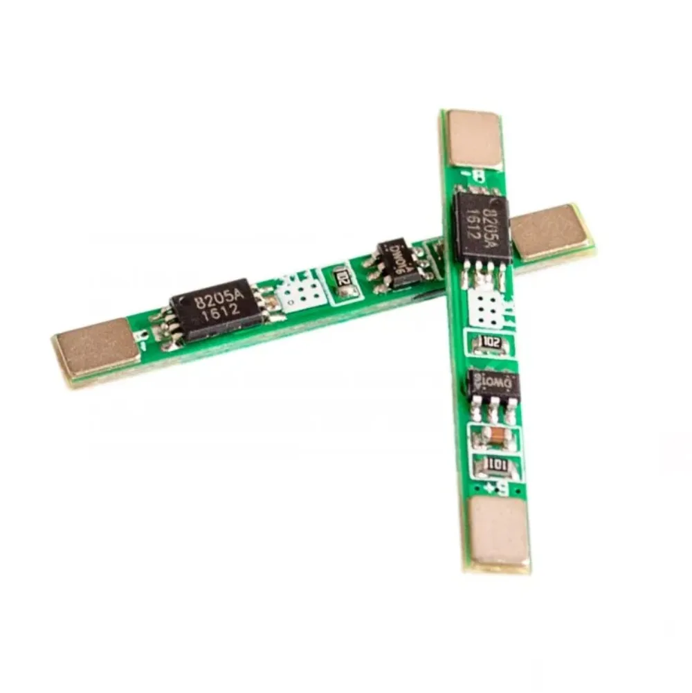 10PCS/LOT 1S 3.7V 3A li-ion BMS PCM battery protection board pcm for 18650 lithium ion li battery