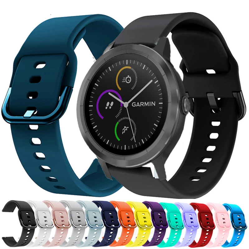 20Mm Silicone Strap…