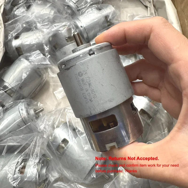 Micro MABUCHI RS-775WC-A010 Carbon Brush Motor DC 14.4V 21000RPM High Speed for Electric Tool Drill