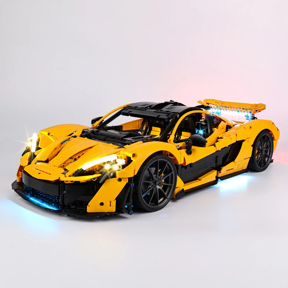 

LED Light Kit For Technical 42172 McLarened P1 Car Model (Not Included Blocks)