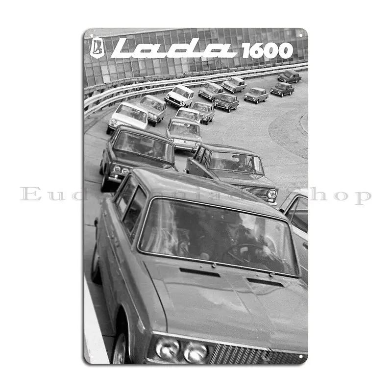 Lada Ziguli 1600 Ls Soviet Metal Plaque Poster Painting Club Print Bar Bar Cave Tin Sign Poster