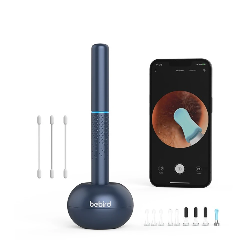 bebird-m9-s耳ケア耳垢除去ツールカメラクリーニングキット-ワイヤレスクリーナー耳鏡otoスコープ付きカメラ耳かき