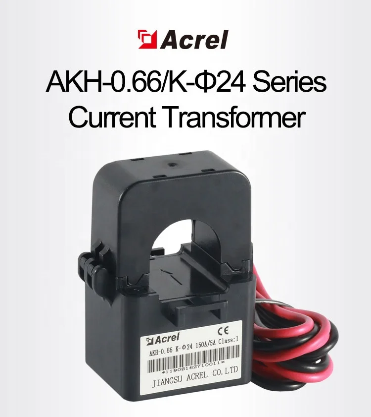 Acrel AKH-0.66-K-φ24 Reliable Low Voltage Measuring AC Current Sensor Transformer Split Core CT