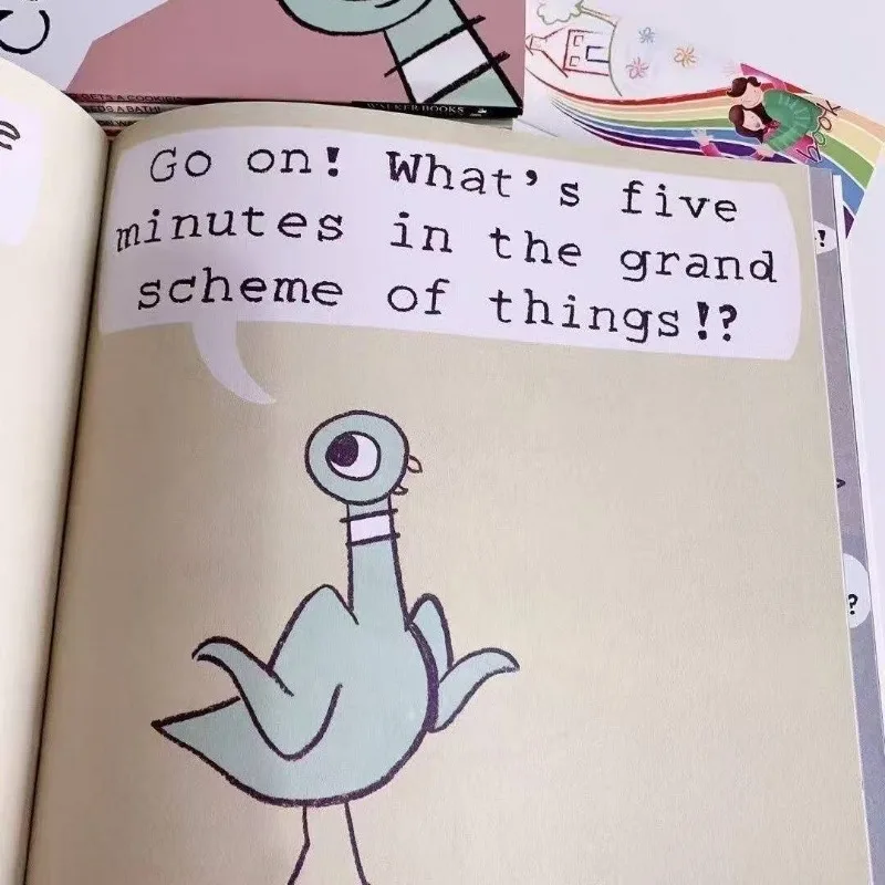 9 Books/set Don't Let the Pigeon Drive the Bus English Picture Book Children Reading Storybook Early Education Books