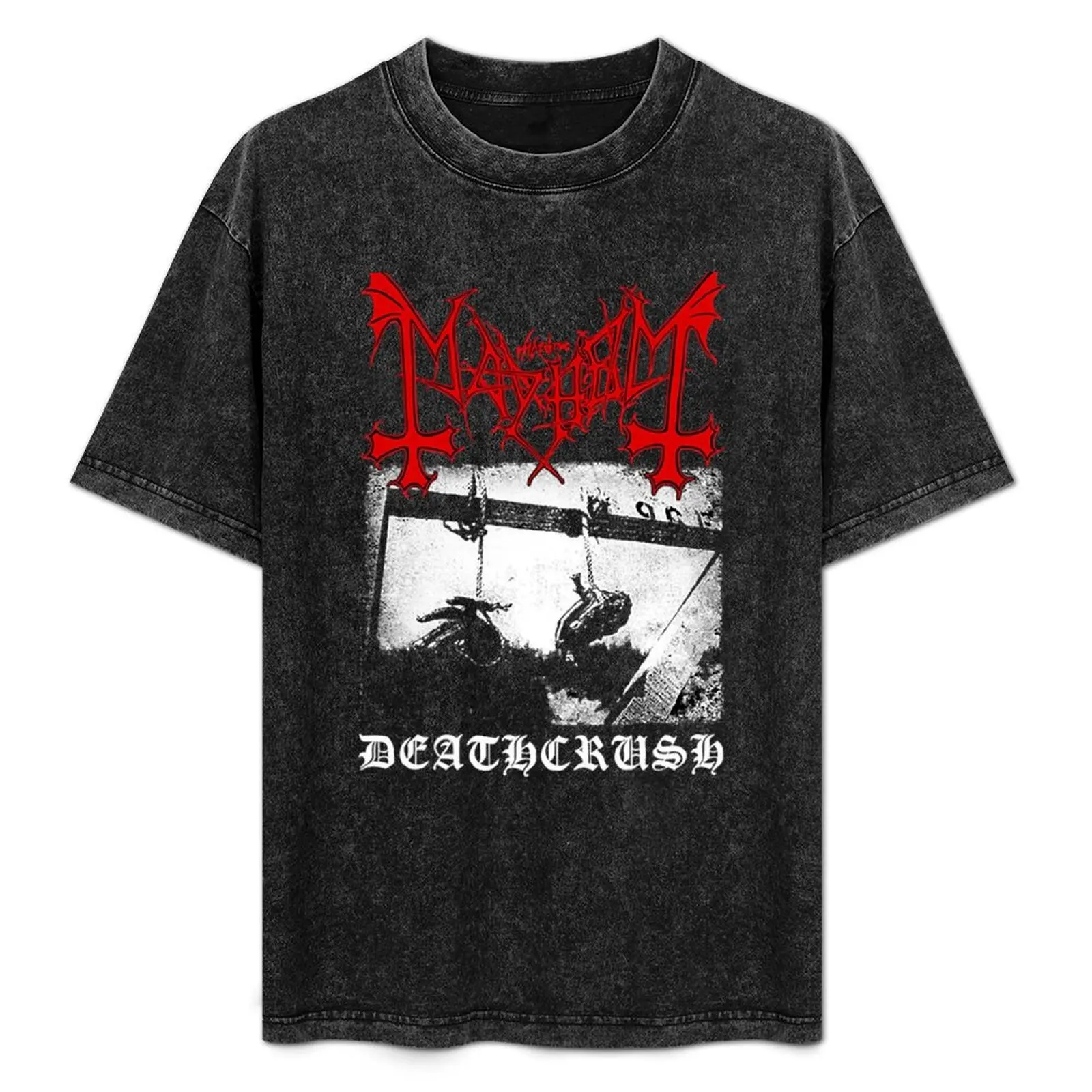 

Mayhem Deathcrush For Men And Women T-Shirt Casual Daily Graphic Tee