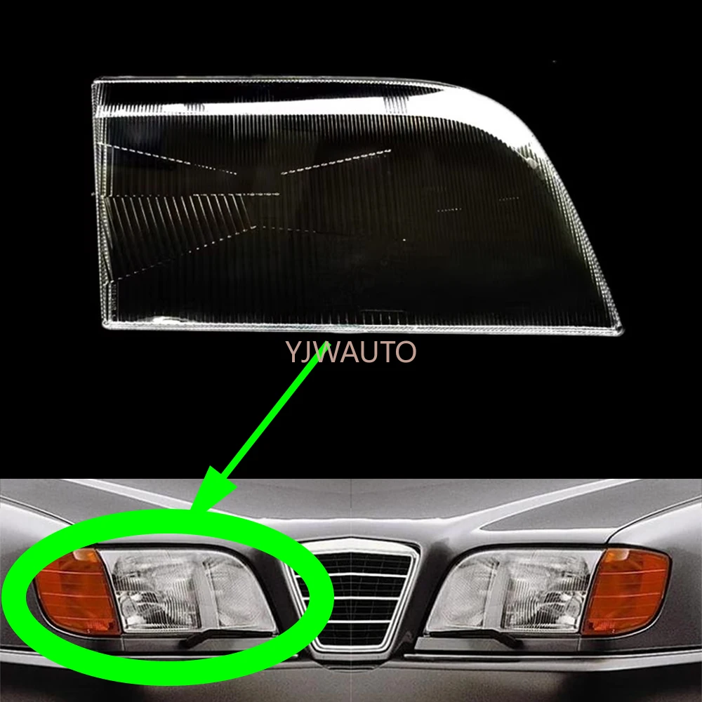 

For Mercedes-Benz S-Class W140 1994 1995 1996 1997 1998 Headlight Cover Car Headlamp Lens Replacement Front Lampshade Auto Shell
